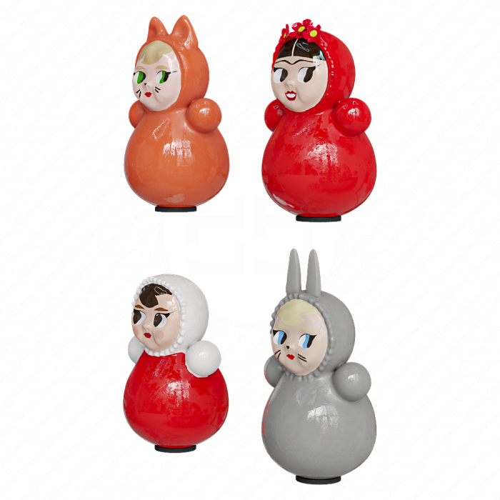 Керамические неваляшки Asiknova Ceramics