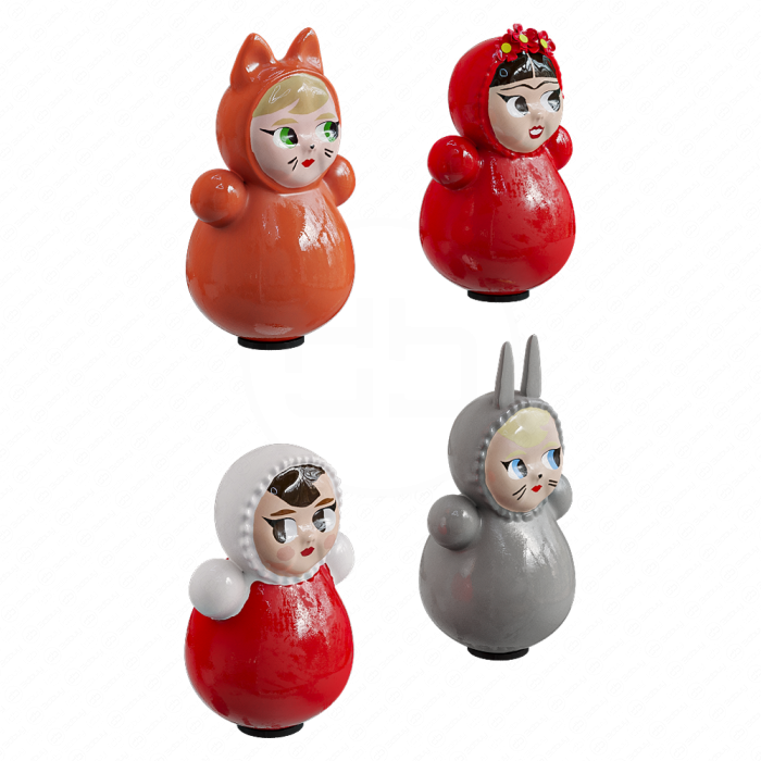 Керамические неваляшки Asiknova Ceramics