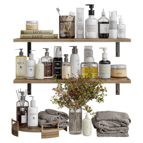 Decorative set for the bathroom