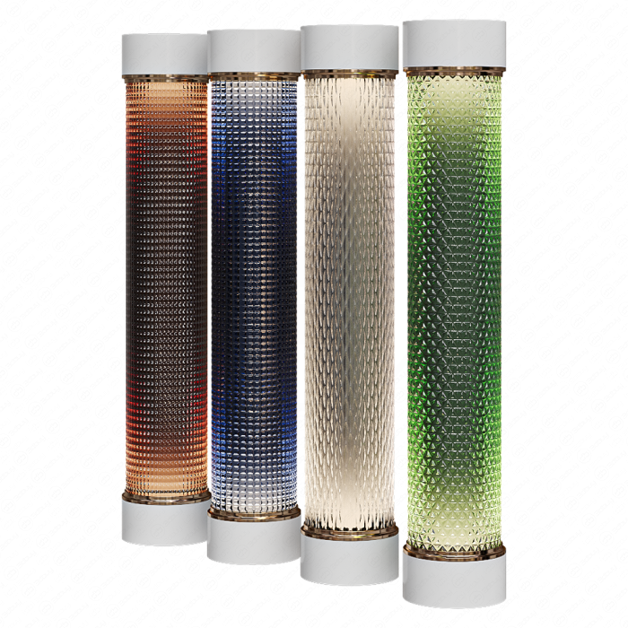 Колонны круглые стеклянные с подсветкой Колонны круглые стеклянные с подсветкой