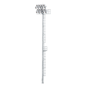 Уличная мачта со стационарной короной МГФ-20-СР