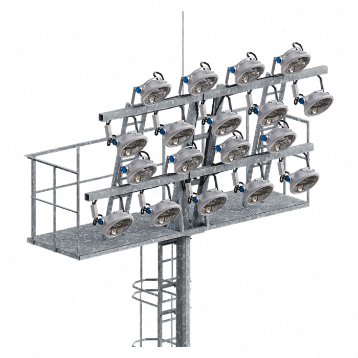 Уличная мачта со стационарной короной МГФ-20-СР Уличная мачта со стационарной короной МГФ-20-СР