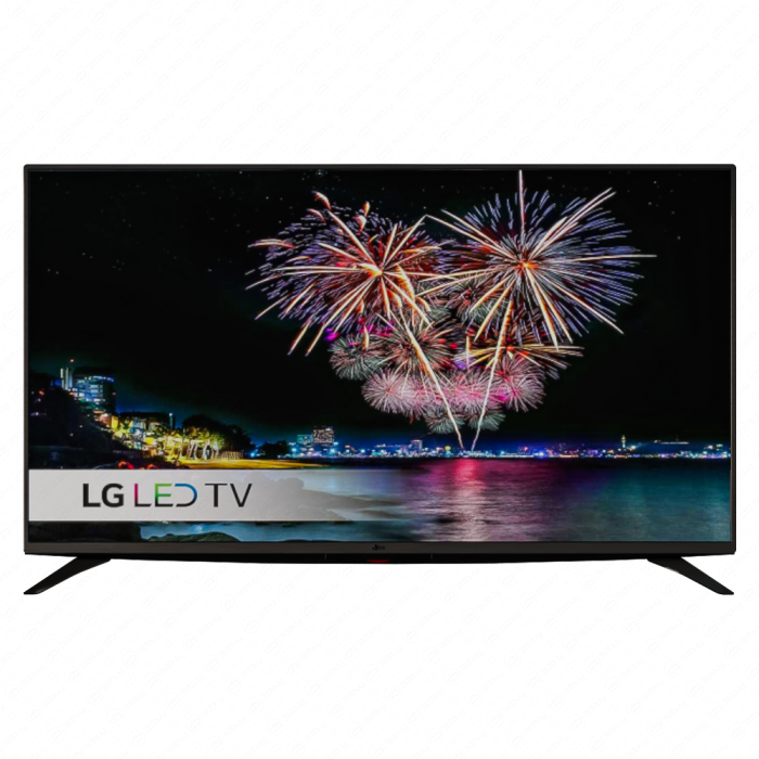 Телевизор LG с изображением салюта