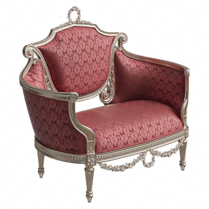 Кресло Rococo Red