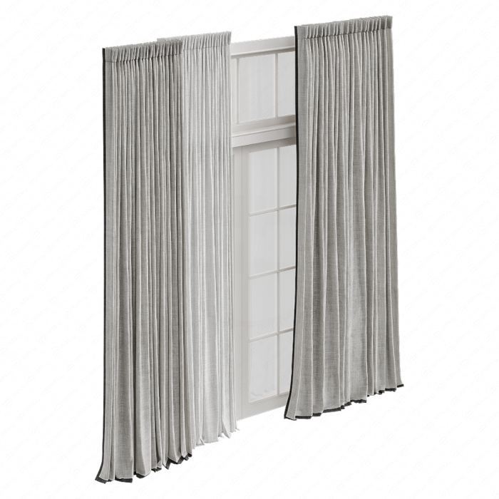 Шторы полупрозрачные бежевые