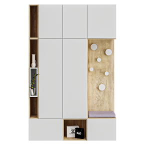 Wardrobe with decor No. 30