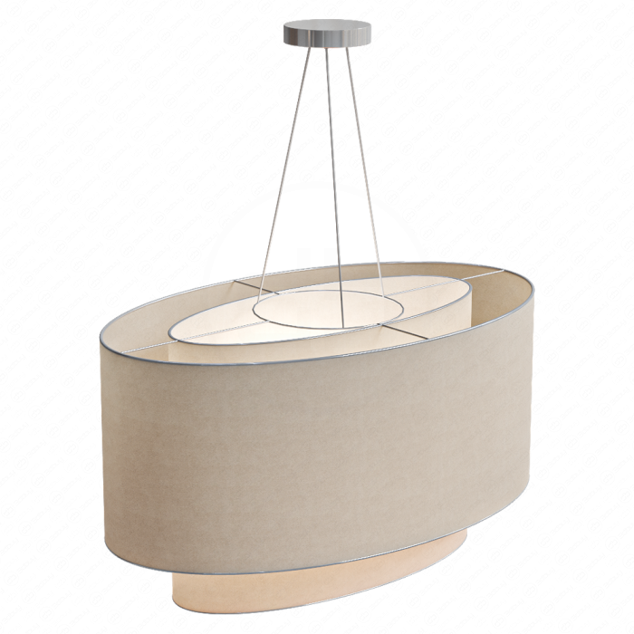Светильник подвесной OVAL DOUBLE от TIER LIGHT