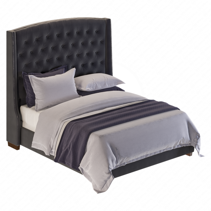Кровать со стяжкой Warner от Restoration Hardware