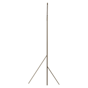 Mattia floor lamp by Serax made of steel and brass.