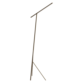 Mattia floor lamp by Serax made of steel and brass.