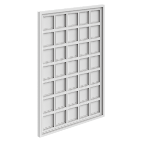 Coffered ceiling in the Art Deco style