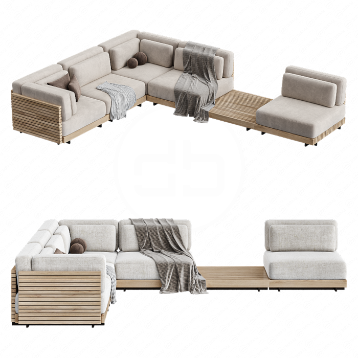 Уличный диван Caicos от Design-Milk