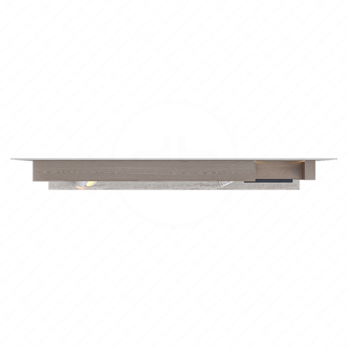 ТВ стенка Minimalism ZS c камином