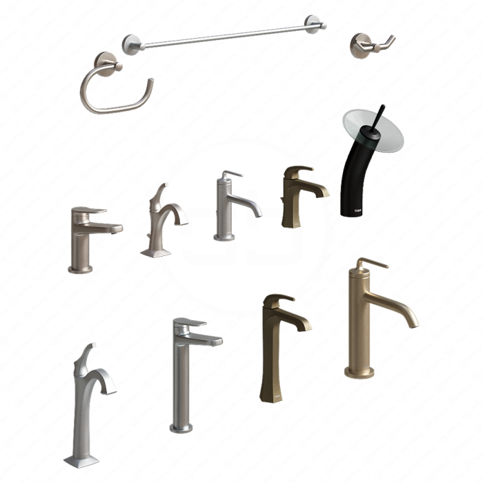 Набор смесителей Kraus