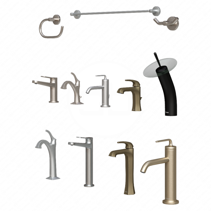 Набор смесителей Kraus