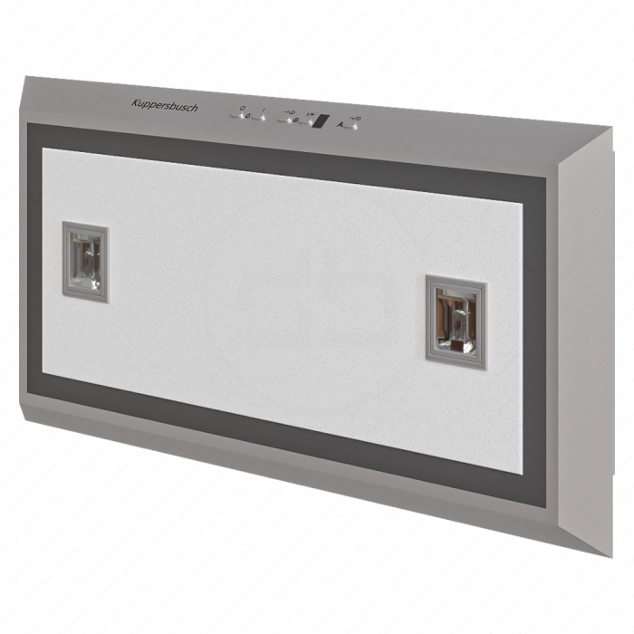 Белая вытяжка Кuppersbusch