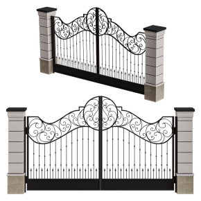 Exterior fence No. 3