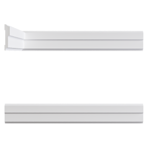 Moldings and baseboards from Evroplast No. 8
