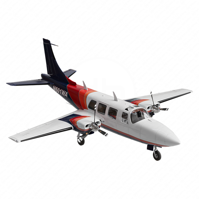 Piper Aerostar 700 белый