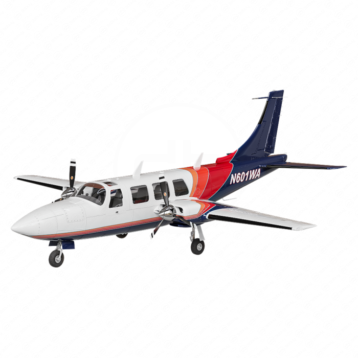 Piper Aerostar 700 белый
