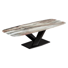 Stratos Crystalart dining table by Cattelan Italia