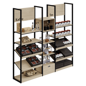 Стеллаж LOFT для кафе