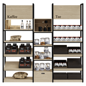 Стеллаж LOFT для кафе