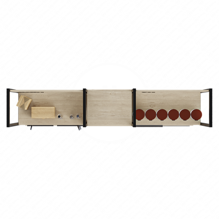 Стеллаж LOFT для кафе Стеллаж LOFT для кафе