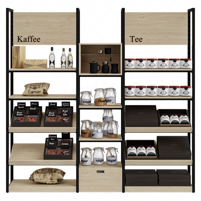 Стеллаж LOFT для кафе Стеллаж LOFT для кафе