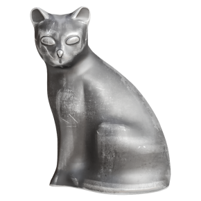 Статуэтка кошки из металла