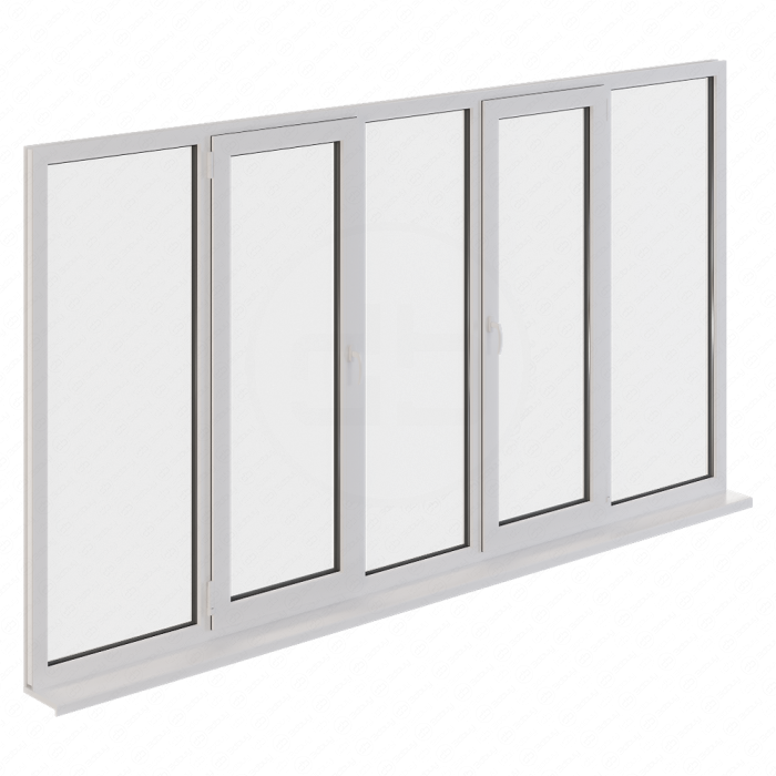REHAU Euro-Design металлопластиковое окно