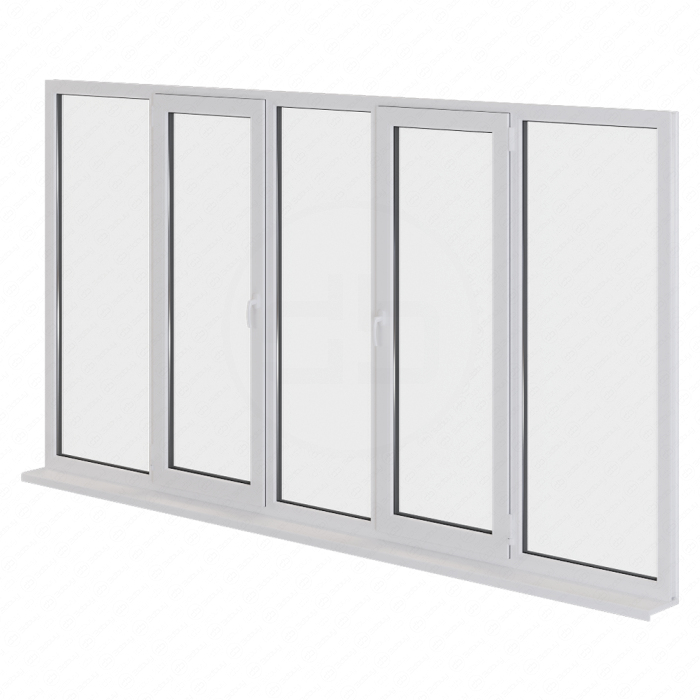 REHAU Euro-Design металлопластиковое окно