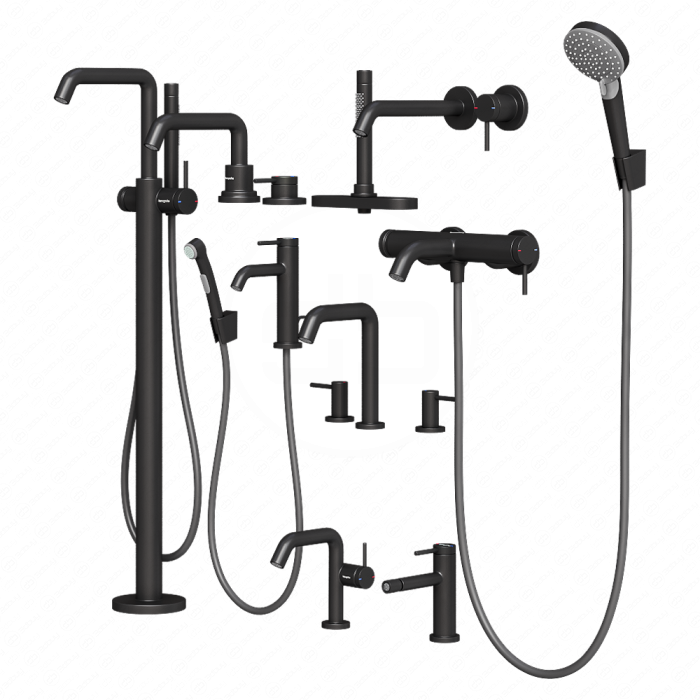 Смеситель и душ Hansgrohe Tecturis S