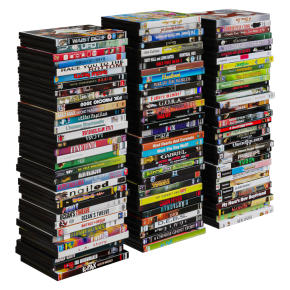 Стопка DVD-дисков
