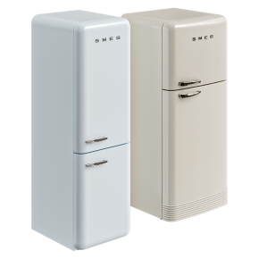 Retro-style refrigerators from SMEG FAB