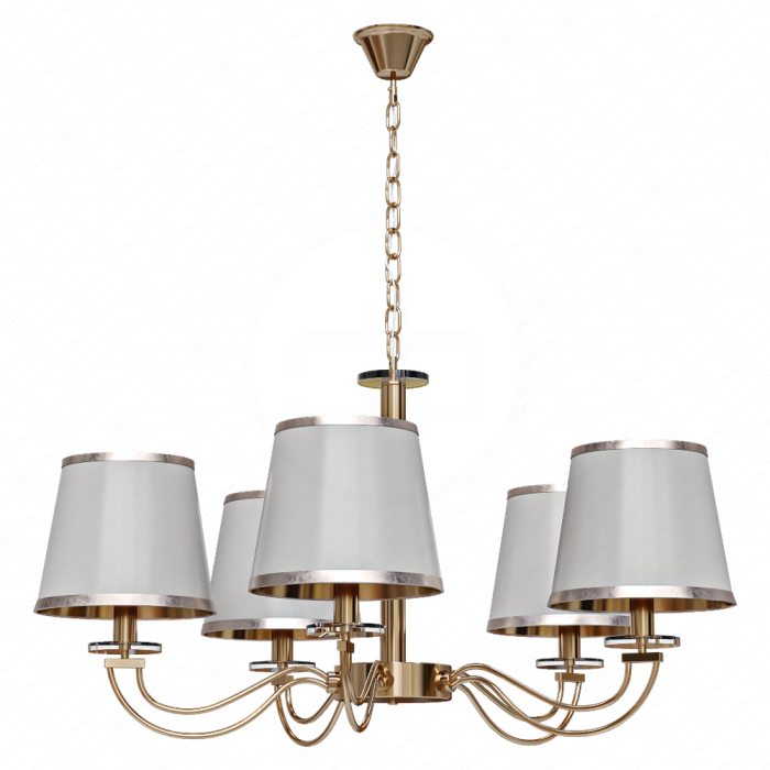 Люстра с текстильными плафонами Vele Luce