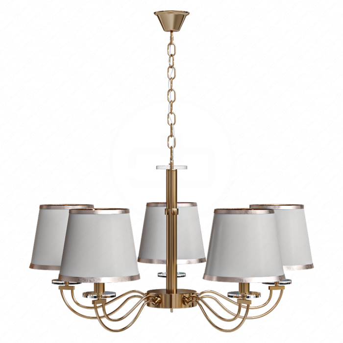 Люстра с текстильными плафонами Vele Luce