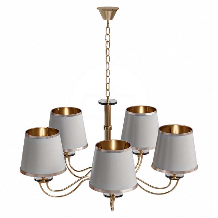 Люстра с текстильными плафонами Vele Luce