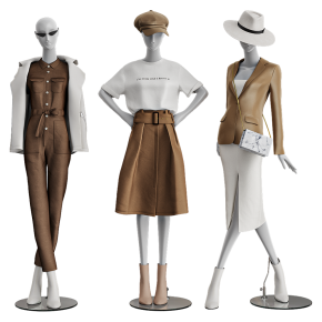 Манекен классической женской одежды