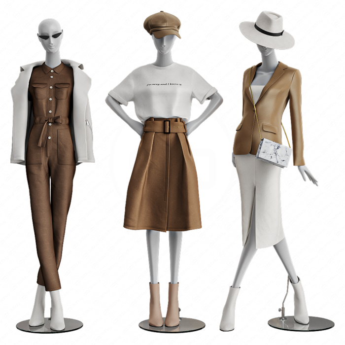 Манекен классической женской одежды