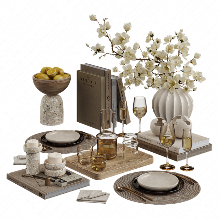 Декоративный набор для кухни Magnolia