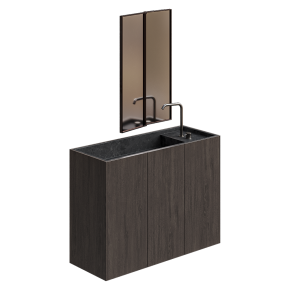 Bathroom cabinet with mirror Ceadesign