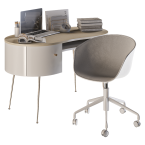 A desk in a modern style.