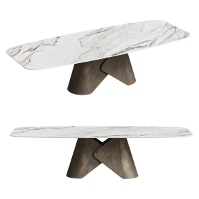 Scott 2023 Keramik dining table by Cattelan.