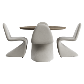 Обеденный стол Perth и стул Beth