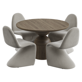 Обеденный стол Perth и стул Beth