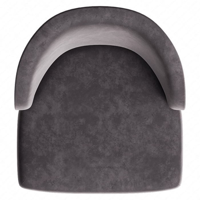 Барный стул Camille Anthracite Velvet Counter
