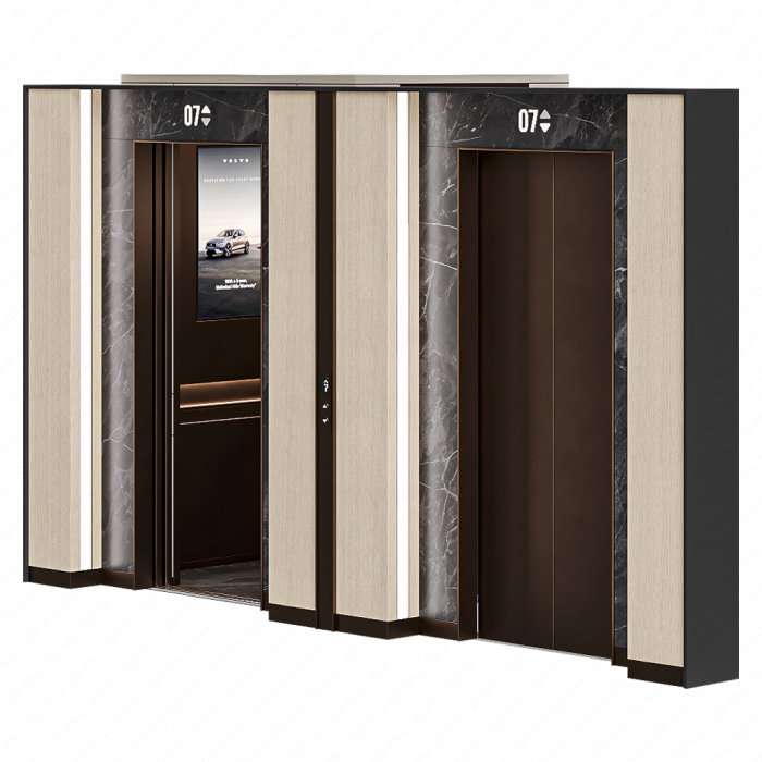 Холл с двумя лифтами №6 Холл с двумя лифтами №6