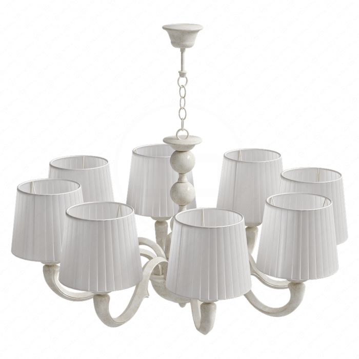 Люстра Alba от Arte Lamp A9395LM-8WG