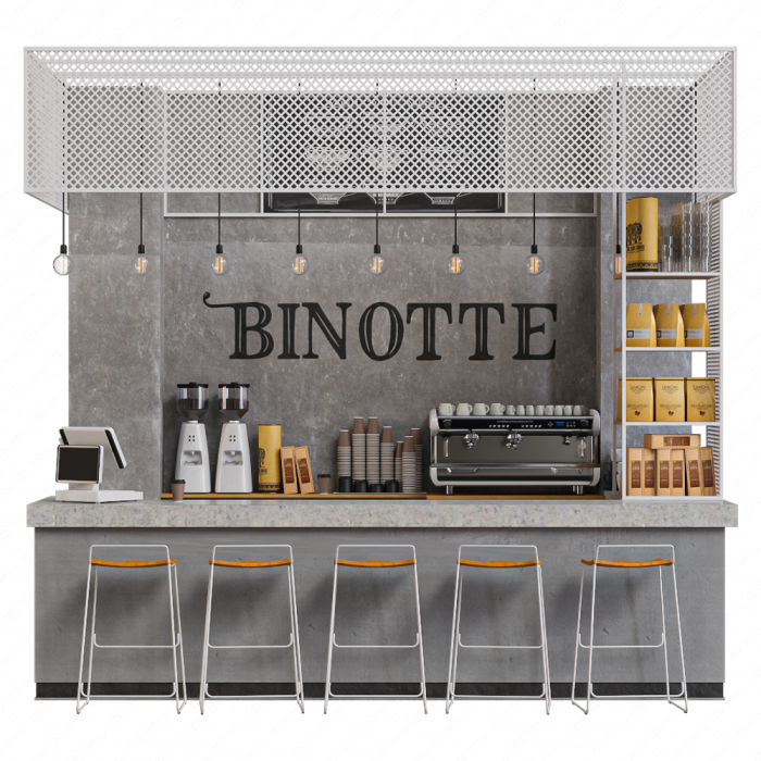 Стойка кофейни Binotte